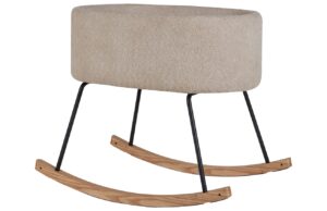 B&eacute;žov&aacute; čalouněn&aacute; dětsk&aacute; kol&eacute;bka Quax De Luxe 81 x 65 cm