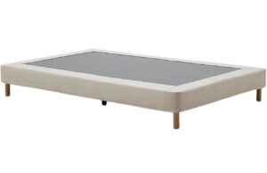 B&eacute;žov&aacute; čalouněn&aacute; jednolůžkov&aacute; postel Kave Home Ofelia 90 x 200 cm