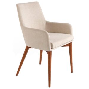 B&eacute;žov&aacute; čalouněn&aacute; j&iacute;deln&iacute; židle Angel Cerd&aacute; No. 4048