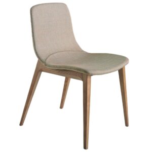 B&eacute;žov&aacute; čalouněn&aacute; j&iacute;deln&iacute; židle Angel Cerd&aacute; No. 4049