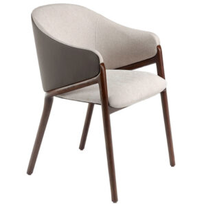 B&eacute;žov&aacute; čalouněn&aacute; j&iacute;deln&iacute; židle Angel Cerd&aacute; No. 4090