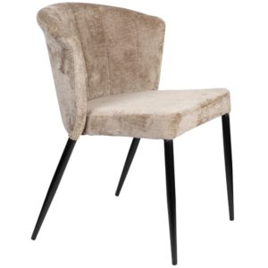 B&eacute;žov&aacute; čalouněn&aacute; j&iacute;deln&iacute; židle DUTCHBONE GEORGIA