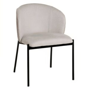 B&eacute;žov&aacute; čalouněn&aacute; j&iacute;deln&iacute; židle Somcasa Faina