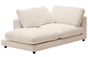 B&eacute;žov&aacute; čalouněn&aacute; leno&scaron;ka Kave Home Gala 193 cm