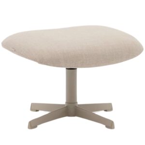 B&eacute;žov&aacute; čalouněn&aacute; podnožka Kave Home Teryl 58 x 42