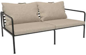 B&eacute;žov&aacute; čalouněn&aacute; zahradn&iacute; dvoum&iacute;stn&aacute; pohovka HOUE Avon 159 cm II.