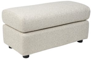 B&eacute;žov&aacute; čalouněn&aacute; zahradn&iacute; podnožka ZUIVER MISSISSIPPI 82 x 40 cm