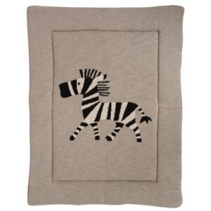 B&eacute;žov&aacute; hrac&iacute; deka Quax Zebra 93 x 73 cm