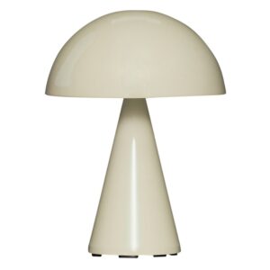 B&eacute;žov&aacute; kovov&aacute; nab&iacute;jec&iacute; stoln&iacute; lampa H&uuml;bsch Mush 20 cm