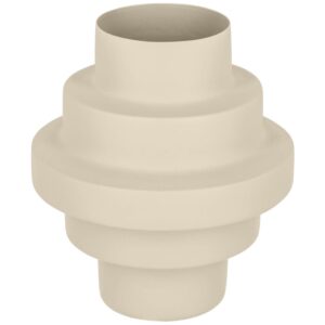 B&eacute;žov&aacute; kovov&aacute; v&aacute;za Kave Home Velia