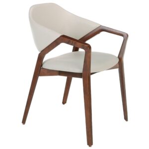 B&eacute;žov&aacute; koženkov&aacute; j&iacute;deln&iacute; židle Angel Cerd&aacute; No. 4068