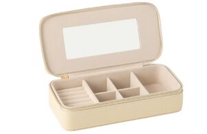 B&eacute;žov&aacute; koženkov&aacute; &scaron;perkovnice J-line Jewly 24 x 11