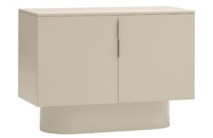 B&eacute;žov&aacute; lakovan&aacute; komoda Teulat Totem 80 x 110 cm