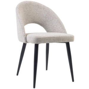 B&eacute;žov&aacute; l&aacute;tkov&aacute; j&iacute;deln&iacute; židle Kave Home Mael