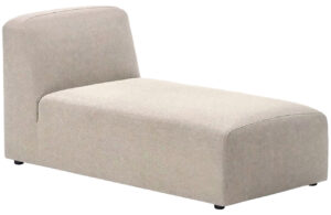 B&eacute;žov&aacute; l&aacute;tkov&aacute; leno&scaron;ka Kave Home Neom 152 cm