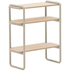 B&eacute;žov&aacute; n&aacute;stěnn&aacute; police Kave Home Tinn 70 x 60 cm