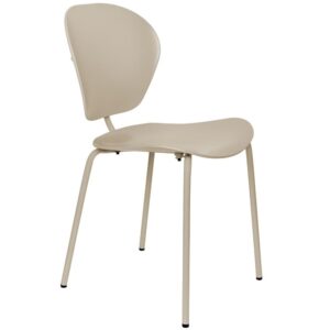 B&eacute;žov&aacute; plastov&aacute; j&iacute;deln&iacute; židle ZUIVER THE OCEAN