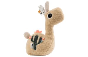 B&eacute;žov&aacute; ply&scaron;ov&aacute; hračka se zrc&aacute;tkem Done by Deer Lalee