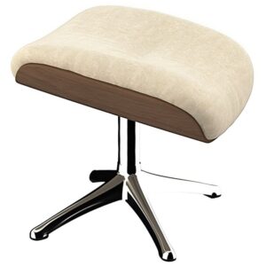 B&eacute;žov&aacute; sametov&aacute; podnožka FLEXLUX CLEMENT 53 x 44 cm