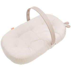 B&eacute;žov&eacute; bavlněn&eacute; leh&aacute;tko s hrazdičkou Done by Deer Raffi 76 cm