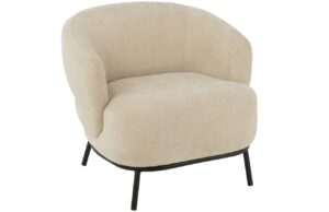 B&eacute;žov&eacute; čalouněn&eacute; křeslo J-line Nalia