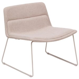 B&eacute;žov&eacute; čalouněn&eacute; křeslo Kave Home Zahara