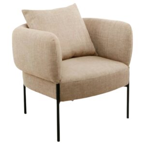 B&eacute;žov&eacute; čalouněn&eacute; křeslo Somcasa Agadir