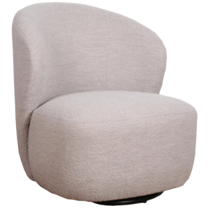 B&eacute;žov&eacute; čalouněn&eacute; otočn&eacute; křeslo ROWICO ROSELAWN