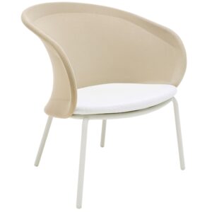 B&eacute;žov&eacute; čalouněn&eacute; zahradn&iacute; křeslo No.114 Mindo