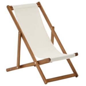 B&eacute;žov&eacute; dětsk&eacute; skl&aacute;dac&iacute; leh&aacute;tko Kave Home Adredna