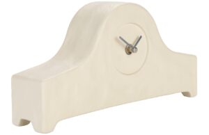 B&eacute;žov&eacute; keramick&eacute; stoln&iacute; hodiny ZUIVER GRANDMA