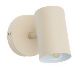 B&eacute;žov&eacute; kovov&eacute; n&aacute;stěnn&eacute; světlo Kave Home Manie