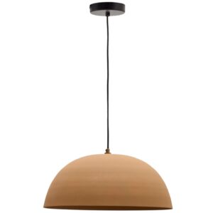 B&eacute;žov&eacute; kovov&eacute; z&aacute;věsn&eacute; světlo Kave Home Nibla 46 cm