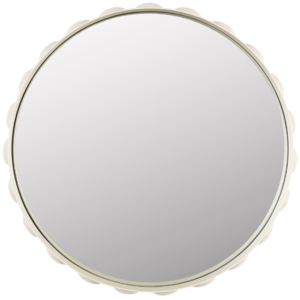 B&eacute;žov&eacute; kovov&eacute; z&aacute;věsn&eacute; zrcadlo ZUIVER BUBBLES 50 cm