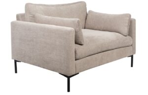 B&eacute;žov&eacute; l&aacute;tkov&eacute; křeslo ZUIVER SUMMER