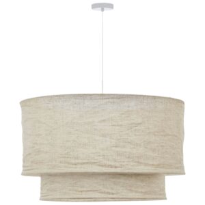 B&eacute;žov&eacute; lněn&eacute; st&iacute;nidlo Kave Home Mariela 60 cm