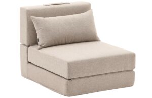 B&eacute;žov&eacute; rozkl&aacute;dac&iacute; křeslo Kave Home Arty