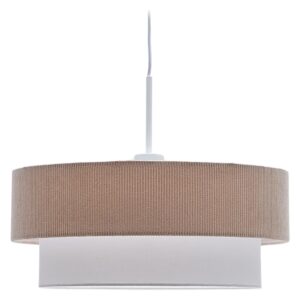 B&eacute;žov&eacute; z&aacute;věsn&eacute; světlo Kave Home Bianella 40 cm