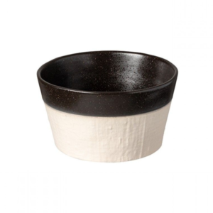 B&eacute;žovo čern&aacute; hlubok&aacute; miska COSTA NOVA N&Oacute;TOS 7 cm