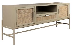 B&eacute;žov&yacute; TV stolek DUTCHBONE YASU 148 x 38 cm