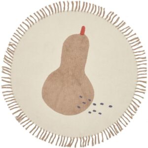 B&eacute;žov&yacute; bavlněn&yacute; dětsk&yacute; koberec Kave Home Tamya 120 cm