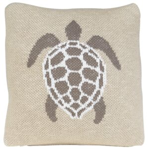 B&eacute;žov&yacute; bavlněn&yacute; dětsk&yacute; pol&scaron;t&aacute;ř Quax Turtle 30 x 30 cm