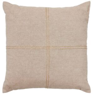 B&eacute;žov&yacute; bavlněn&yacute; povlak na pol&scaron;t&aacute;ř Kave Home Sulken 45 x 45 cm