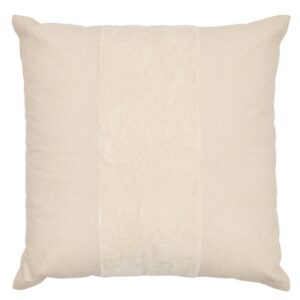 B&eacute;žov&yacute; bavlněn&yacute; povlak na pol&scaron;t&aacute;ř Kave Home Zaira 45 x 45 cm