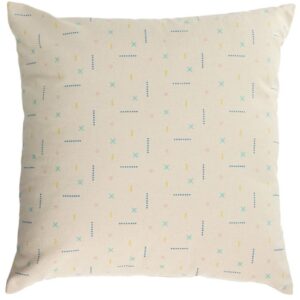 B&eacute;žov&yacute; bavlněn&yacute; povlak na pol&scaron;t&aacute;ř Kave Home Zale 45 x 45 cm