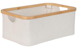 B&eacute;žov&yacute; bavlněn&yacute; &uacute;ložn&yacute; box Quax Stella 45 x 30 cm