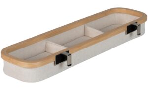 B&eacute;žov&yacute; bavlněn&yacute; z&aacute;věsn&yacute; &uacute;ložn&yacute; box Quax Stella 45 x 12 cm