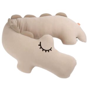 B&eacute;žov&yacute; dětsk&yacute; pol&scaron;t&aacute;ř Done by Deer Croco 160 x 40 cm