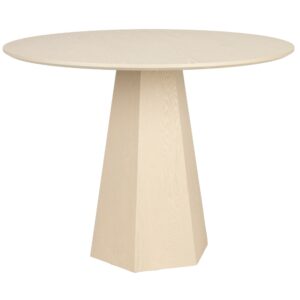 B&eacute;žov&yacute; dřevěn&yacute; j&iacute;deln&iacute; stůl ZUIVER PILAR 100 cm