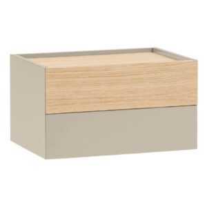 B&eacute;žov&yacute; dubov&yacute; nočn&iacute; stolek Teulat Otto II. 50 x 35 cm